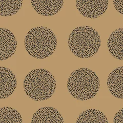 Fototapete Der Raum Muster  Animal print skin abstract vector hand-drawn seamles patterns with circles for textile design, paper, fabrics, digital, craft and ither design purposes   © Anastazja