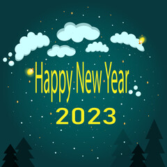 Fototapeta premium Happy New Year