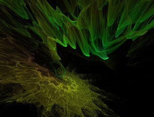 Imaginatory fractal abstract background Image