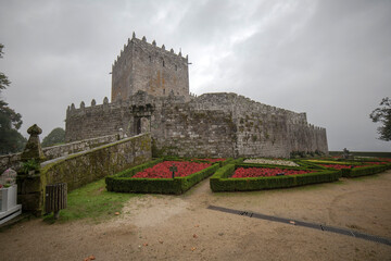 Castillo de Soutomaior (siglo XII). Galicia, España.