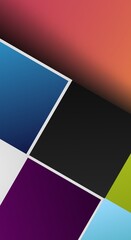 Colorful abstract background with squares