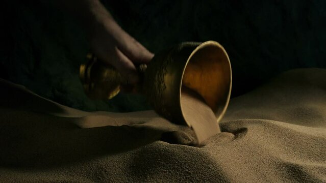 Gold Chalice Picked Up In Cave 2 Versions