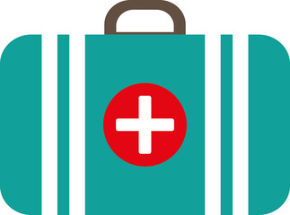 First-aid kit icon, Medical symbol, transparent backgrounds