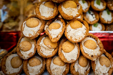 Cannolis, gâteaux italiens
