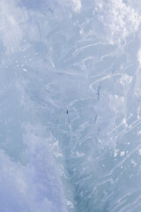 blue ice texture background