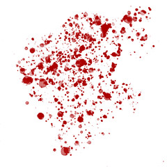 blood splatter