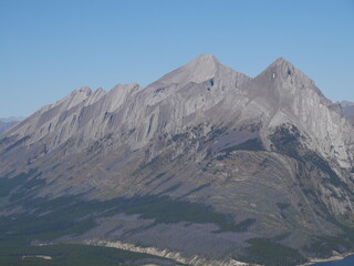 Fototapeta na wymiar Landscape in the mountains view at Tent Ridge