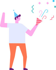 Birthday celebration, party tiny people  