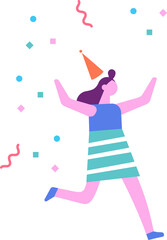 Birthday celebration, party tiny people  