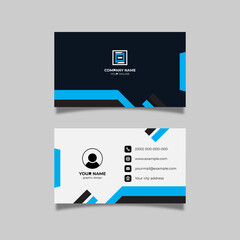professional simple creative business card template design