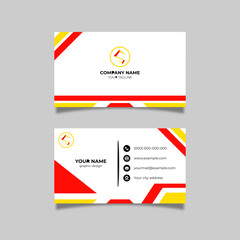 simple creative business card template design