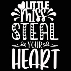 Little miss steal your heart design