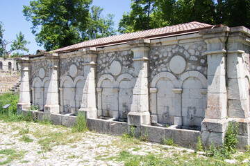 Khan Gizi Spring - 1871. Historical buildings of Shusha city, Azerbaijan.