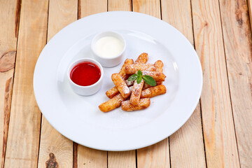 cottage cheese pastries with jam