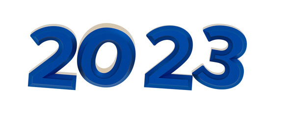 Happy New Year 2023 Text Typography Design Patter,