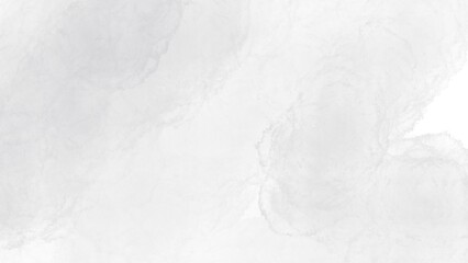 White and grey background, watercolor  texture design, abstract gray cloudy smoke or fog