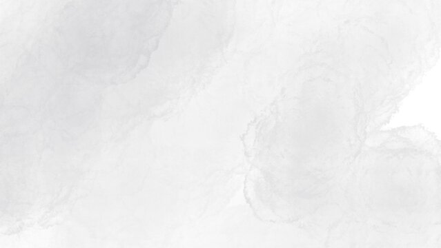 White and grey background, watercolor  texture design, abstract gray cloudy smoke or fog
