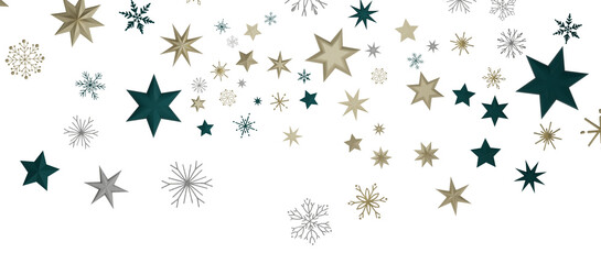 The winter background, falling snowflakes