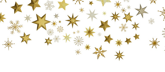 The winter background, falling snowflakes