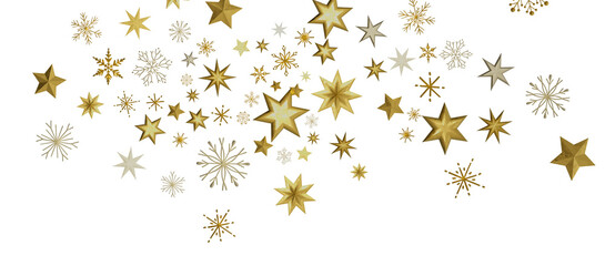 Snowflakes Falling On Snow - Winter Banner