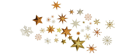 Festive christmas card. Isolated illustration white background.