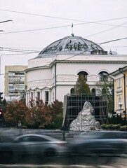 Teacher's house in Kyiv damaged by rocket hit