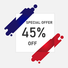 Special big sale banner template design for media promotion and social media promotion