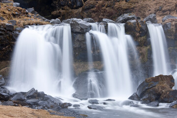 Fototapeta premium Waterfall, Iceland
