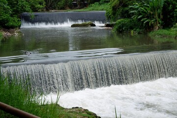 waterfall in the park