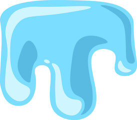 Puddle of water icon. Vector illustration