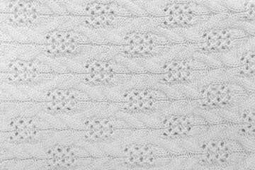 Light Grey Fabric Abstract Pattern Cloth White Vintage Textile Texture Background