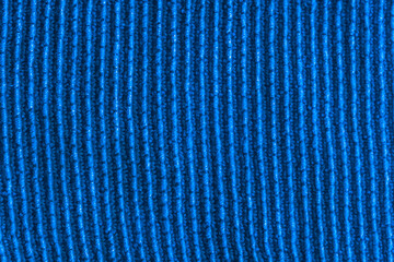 Blue Fabric Abstract Pattern Lines Cloth Stripes Vertical Vintage Textile Texture Background