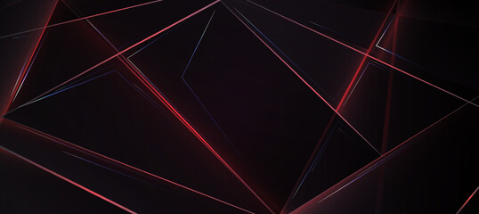 black abstract , polygon, elegant background ,red abstract, premium background , red blank product background , tech product background