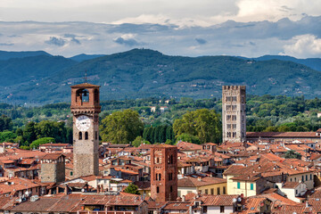 Fototapeta na wymiar Lucca, Italy