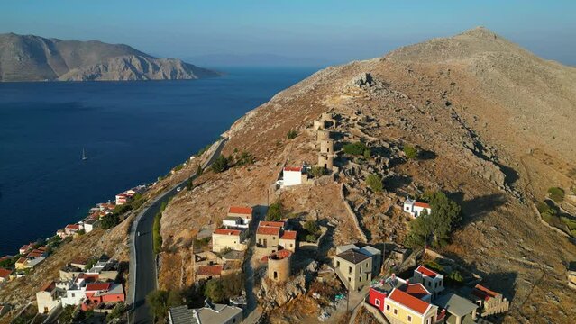 Symi is a Greek island, part of the Dodecanese island group. It&rsquo;s known for its beaches, an annual music festival and for the harbor at Symi Town, surrounded by colorful neoclassical houses.