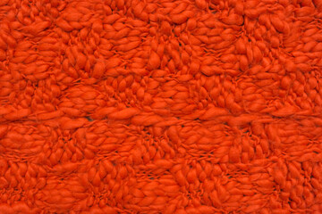Fabric thread braid texture red knit pattern fiber material background textile woven