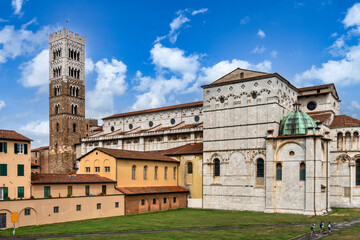 Lucca, Italy - obrazy, fototapety, plakaty