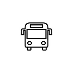 Bus icon vector illustration. bus sign and symbol. transport symbol