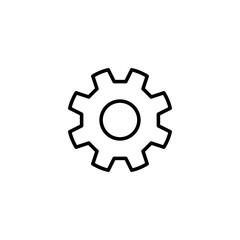 setting Icon vector illustration. Cog settings sign and symbol. Gear Sign