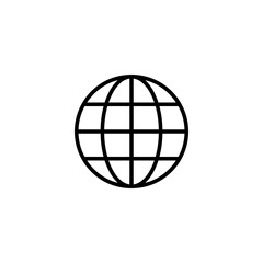 Obraz premium Web icon vector illustration. go to web sign and symbol. web click icon. Global search icon