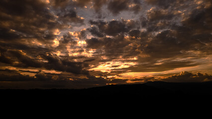 cielos atardeceres
