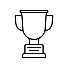 Trophy icon vector design templates