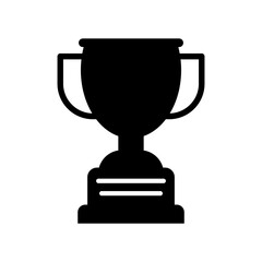 Trophy icon vector design templates