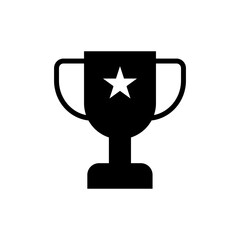 Trophy icon vector design templates