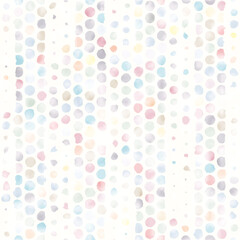 Subtle Watercolor-Dyed Effect Textured Dotted Pattern