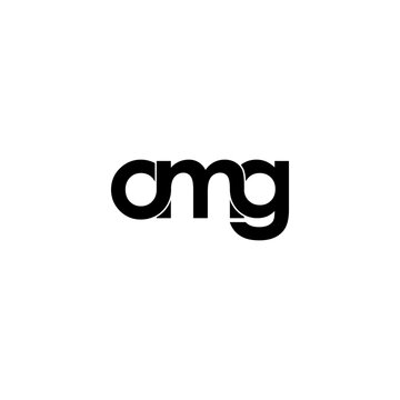 Omg Letter Initial Monogram Logo Design