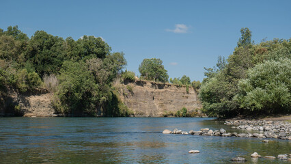 Río toltén, Villarrica, Chile