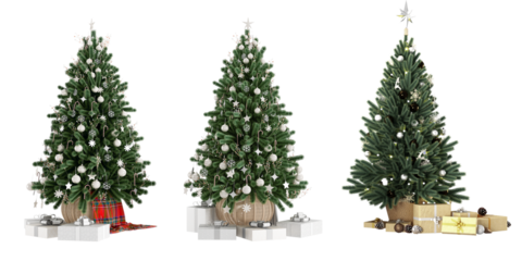 Decorated christmas tree