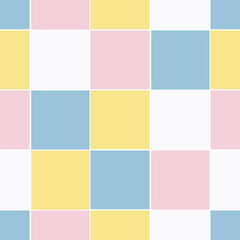 seamless pattern texture of design tiles pastel baby colors