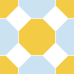 seamless pattern floor tiles sunny colors